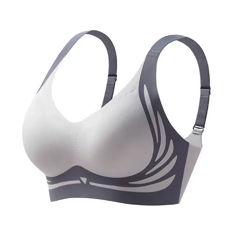 Wirefree Bra Comfort - 高品質で通気性の良いスポーツブラ 女性用 毎日の快適さ 垂れ防止 胸の縮小をサポートするフィットネスブラ