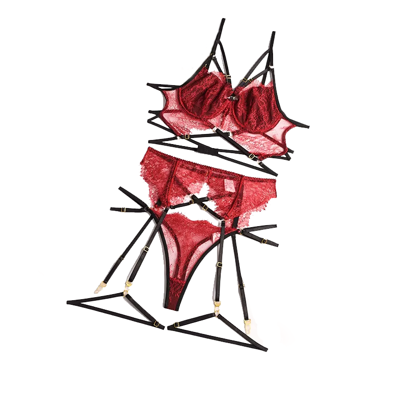 女性のためのセクシーなレースのランジェリーセット,エロティッ - Lace Bralette Set のレビューと価格