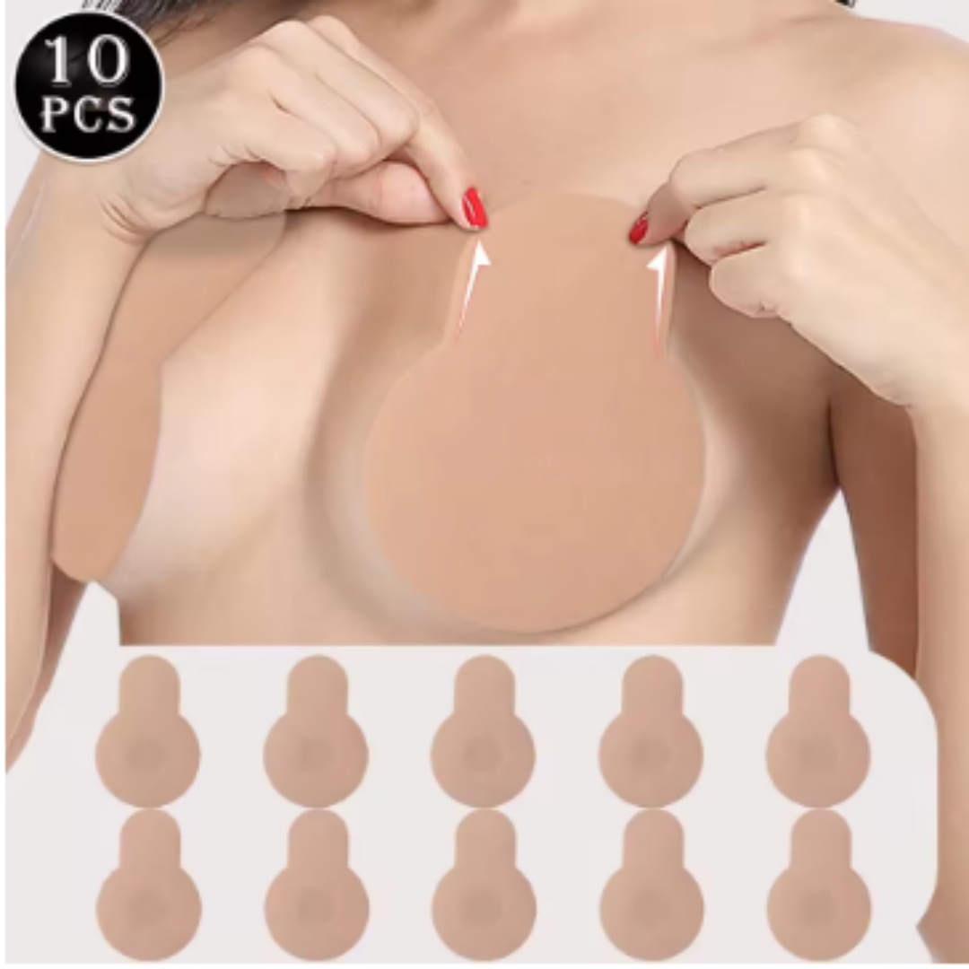 女性用、パッド付き、自着式シリコン製、ストラップなし、目立た - Push Up Bra Silicone のレビューと価格